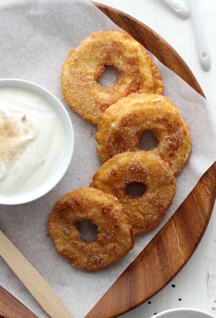 {Rezept} Apfelkücherl mit Zimtschmand - Emma Bee