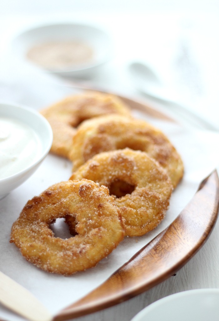 {Rezept} Apfelkücherl mit Zimtschmand - Emma Bee